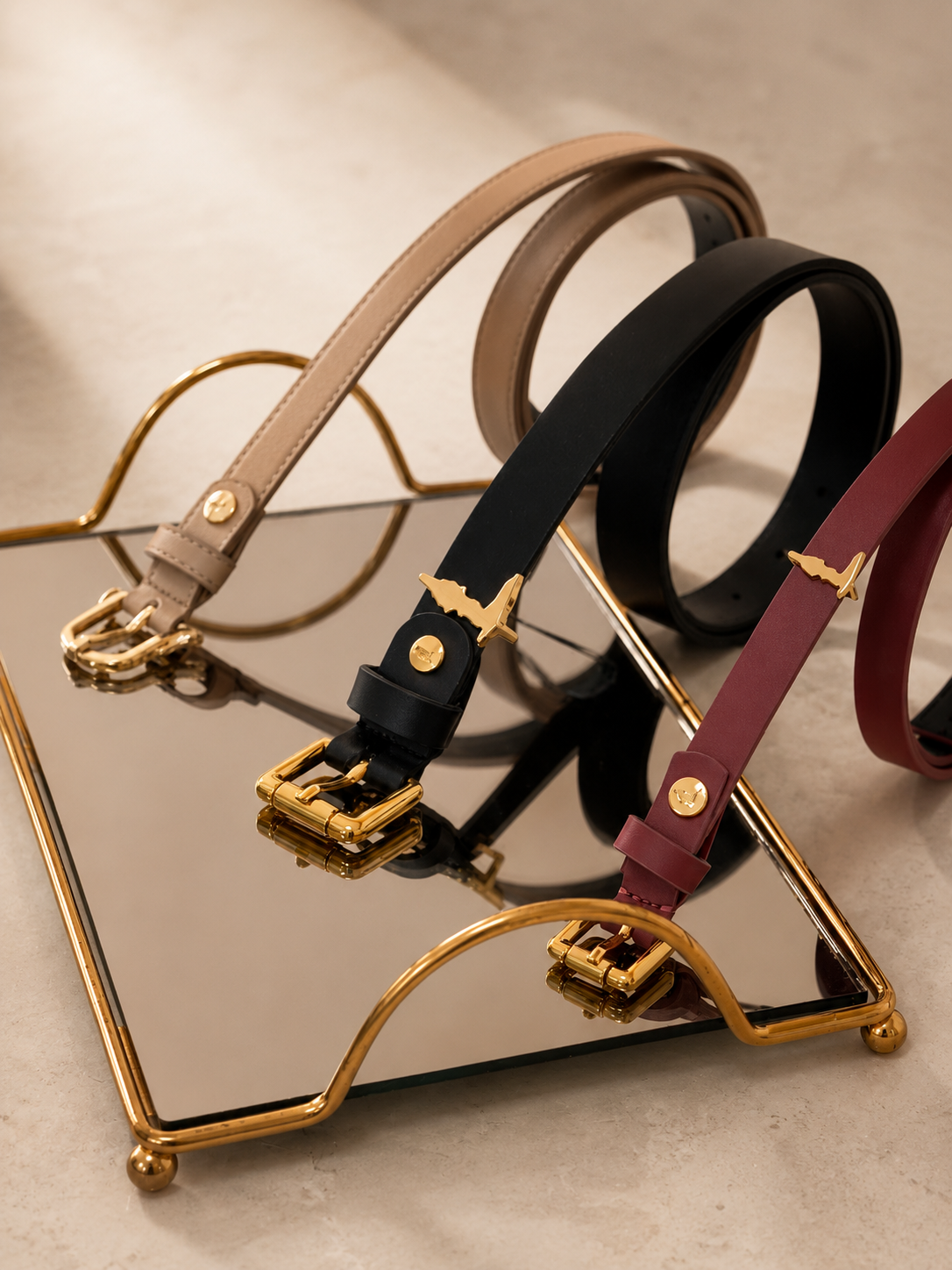Trussardi Belt - Rrip lëkure