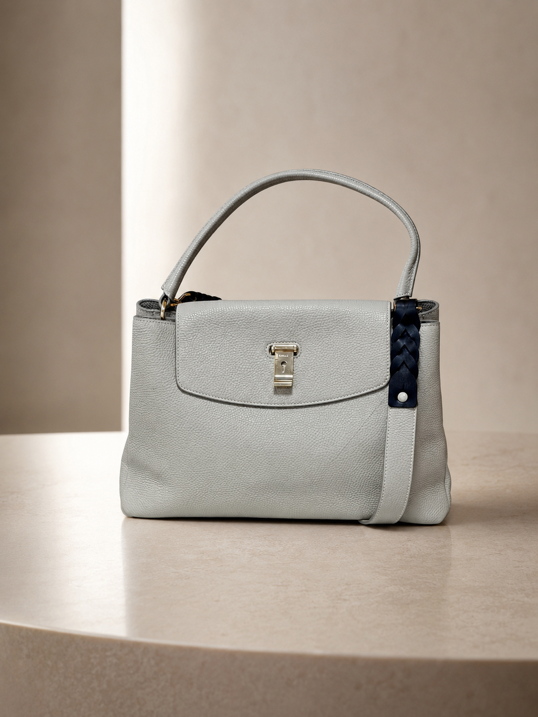 Bally - Lock Me Top Handle Bag