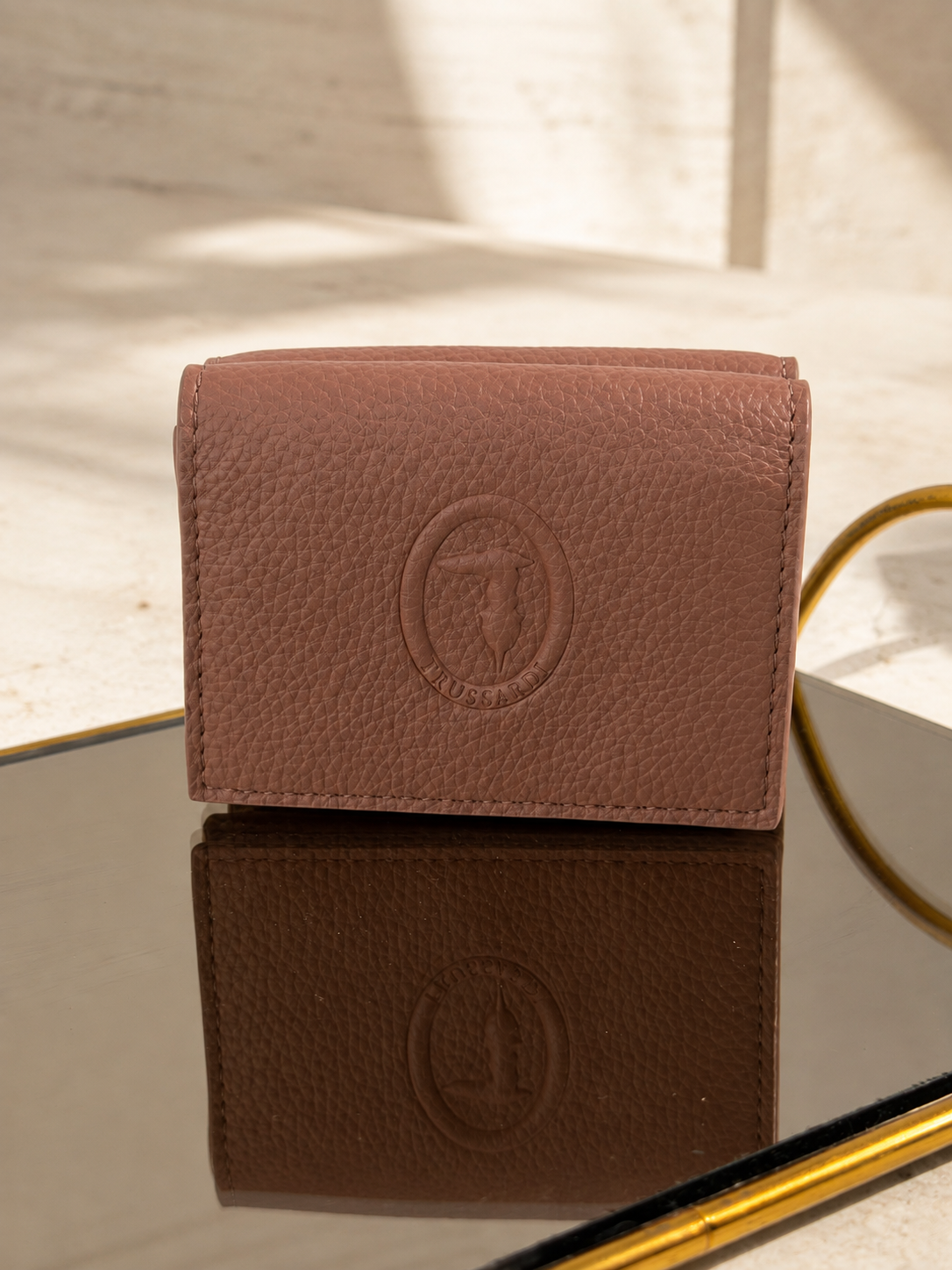 Trussardi — Portofol lëkure Blush